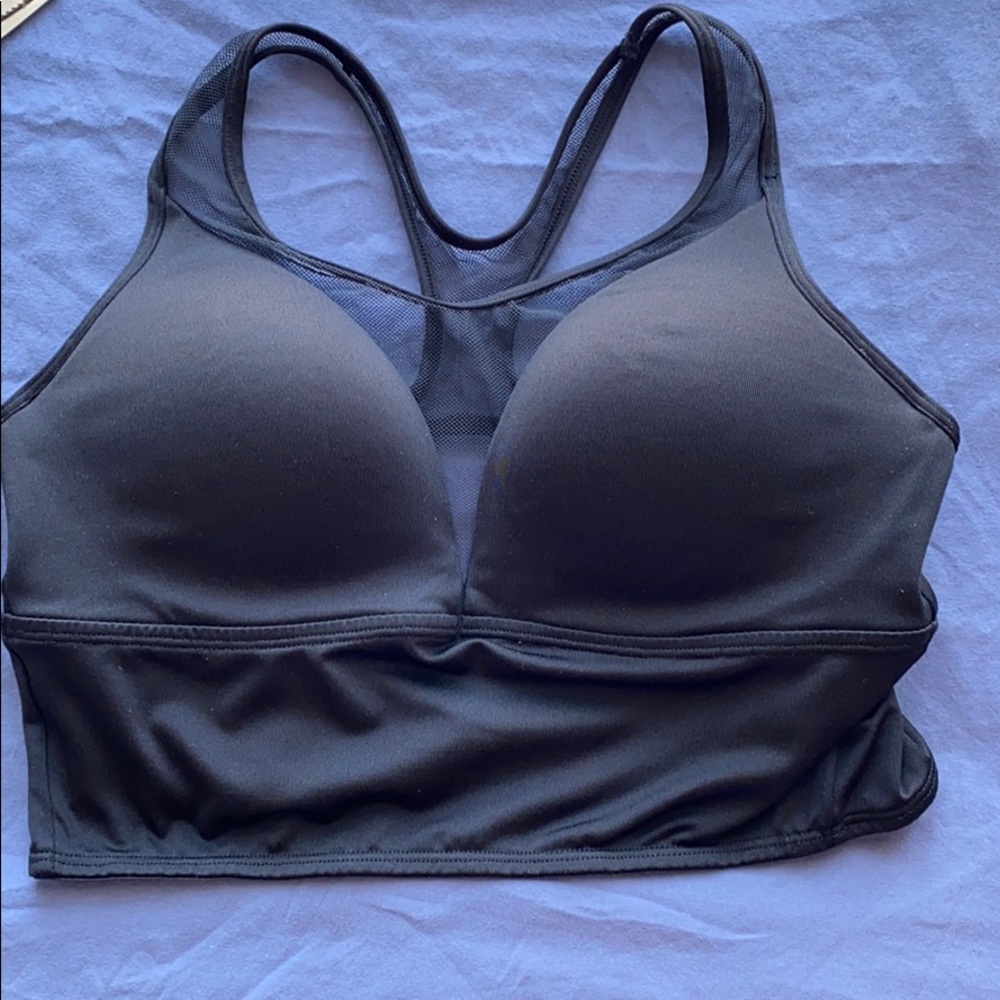 LS BLK Lounge Bra, S *P1080